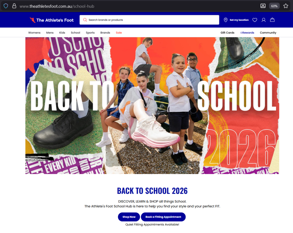 Carmela Karipis – The Athlete’s Foot – Modelling